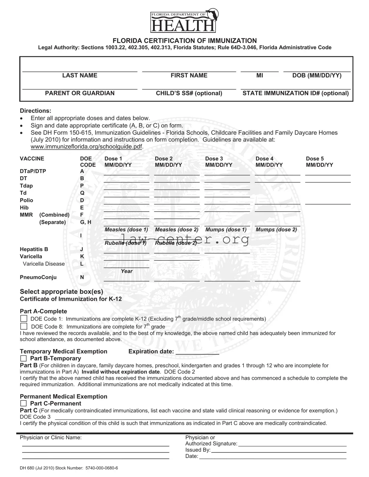 Get 680 Form
