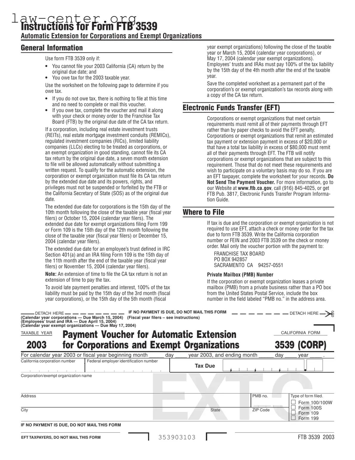 Get California 3539 Form