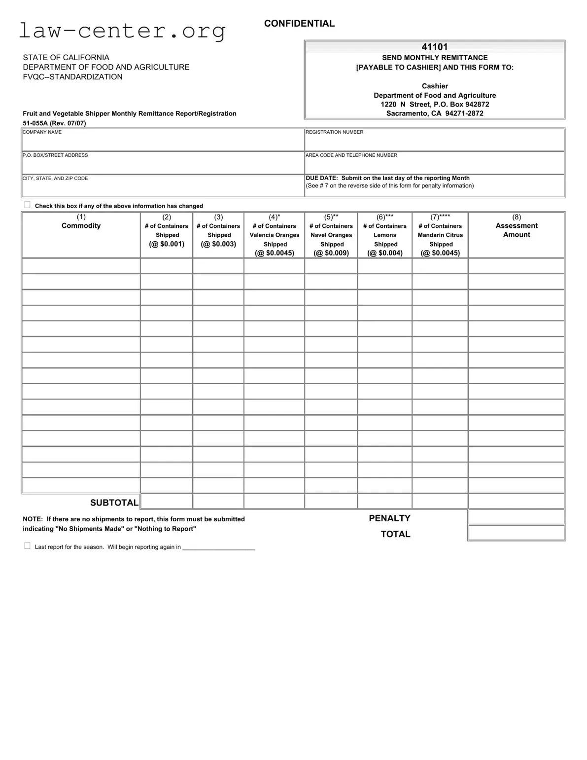 Get California 51 055A Form