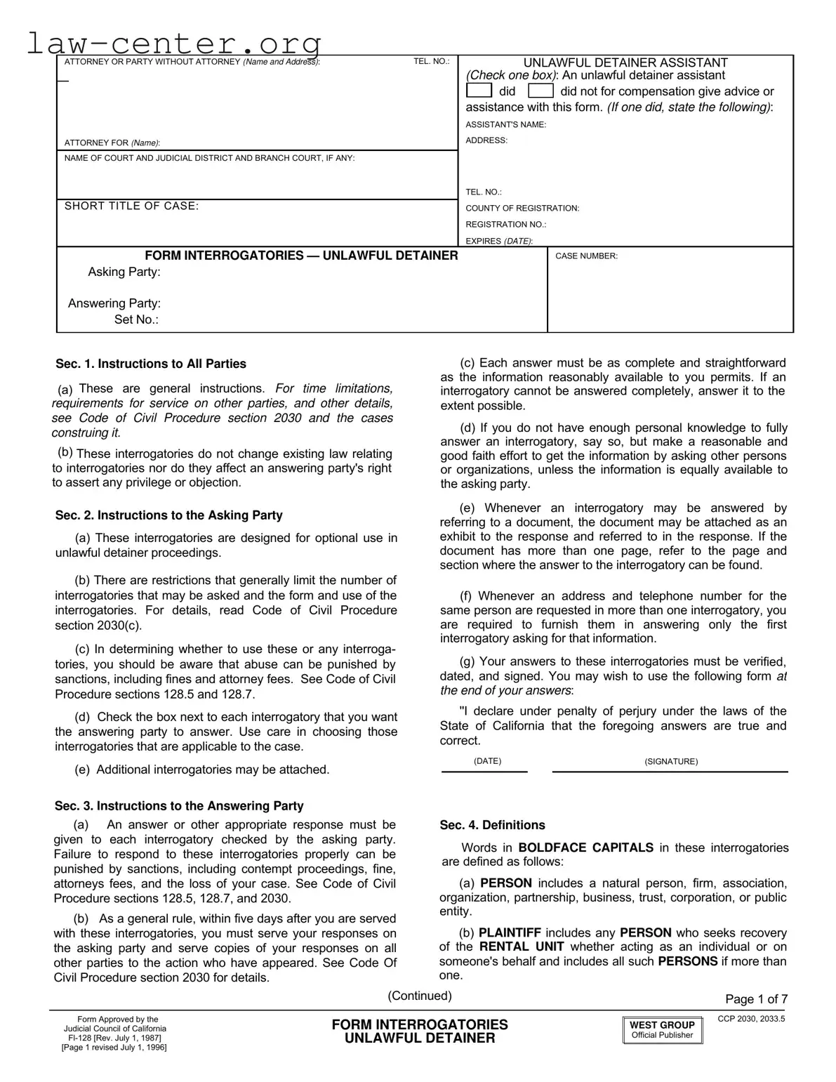Get California Fi 128 Form