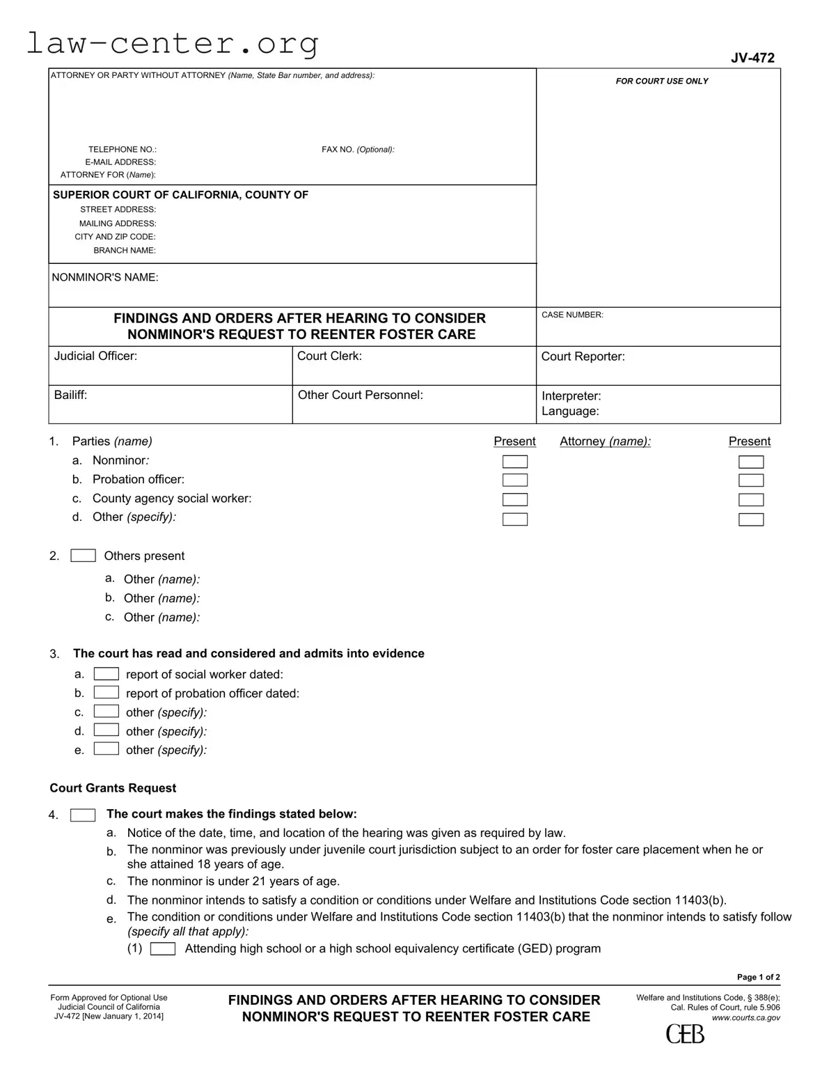 Get California Jv 472 Form