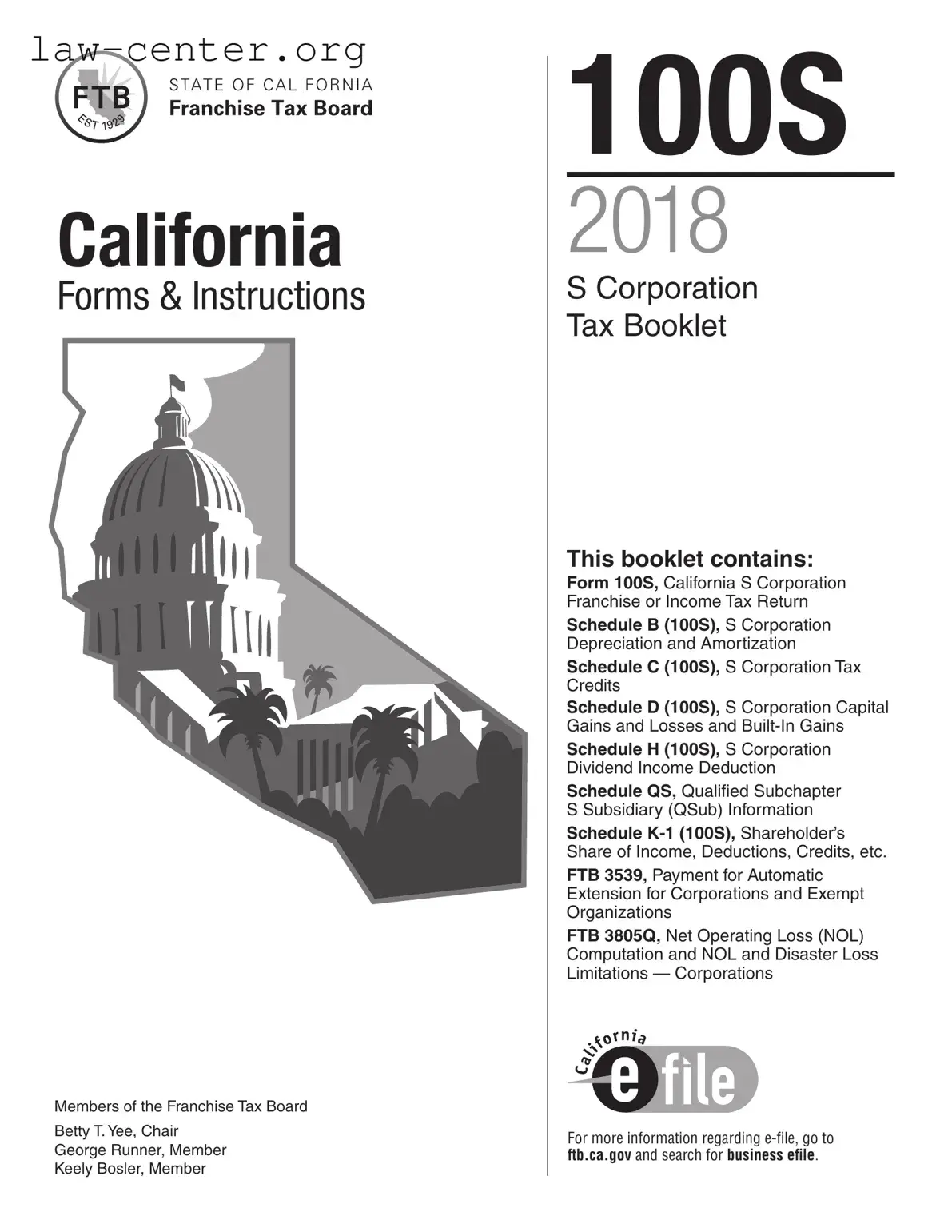 Get California 100S Form