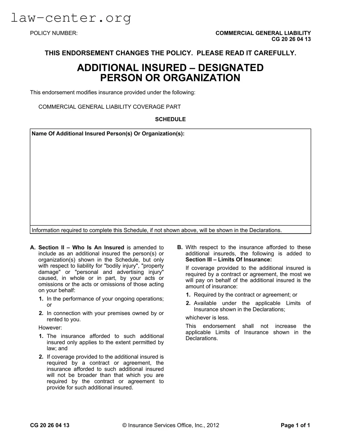 Get Cg 20 26 04 13 Form