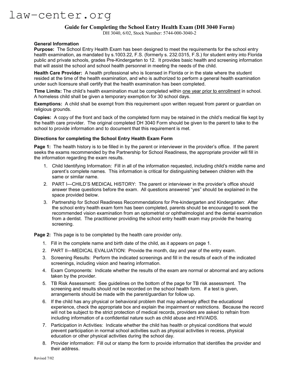 Get Health For Florida Form