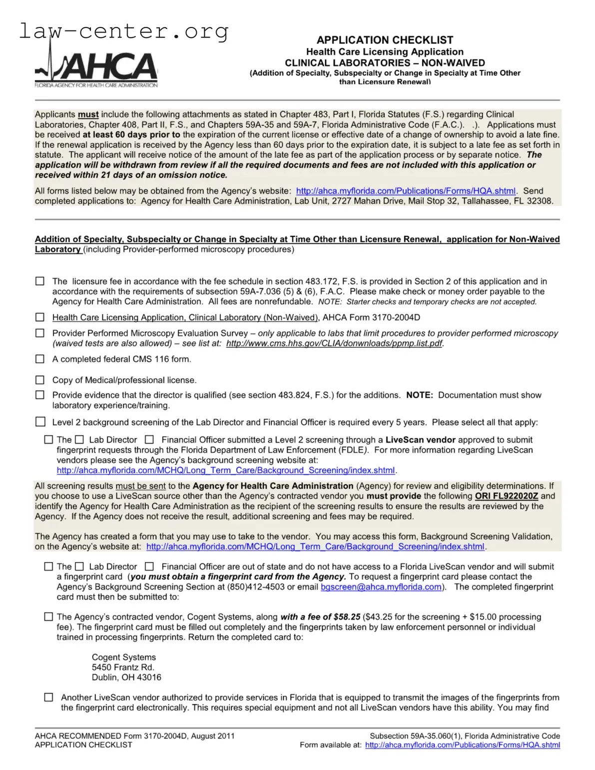 Get Florida 3170 Form