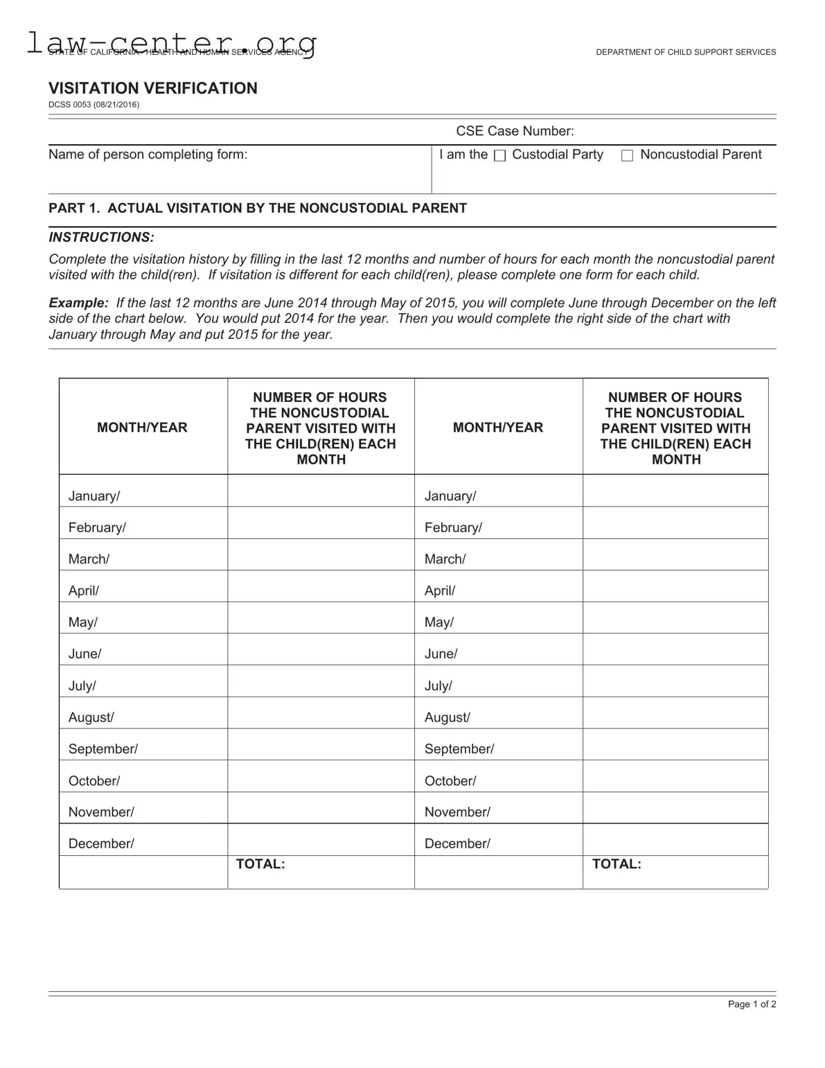 Get Dcss 0053 Form