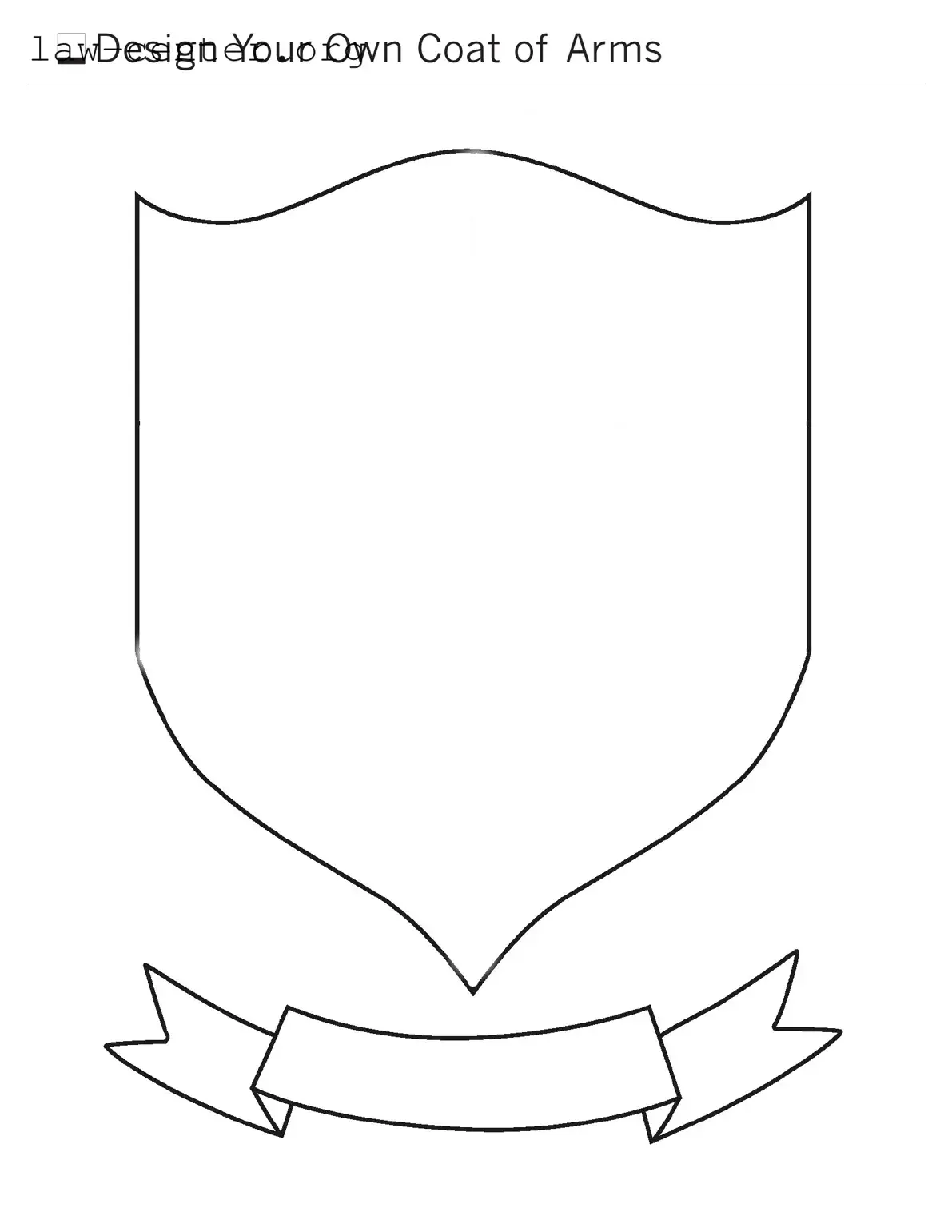 Get Coat Of Arms Form