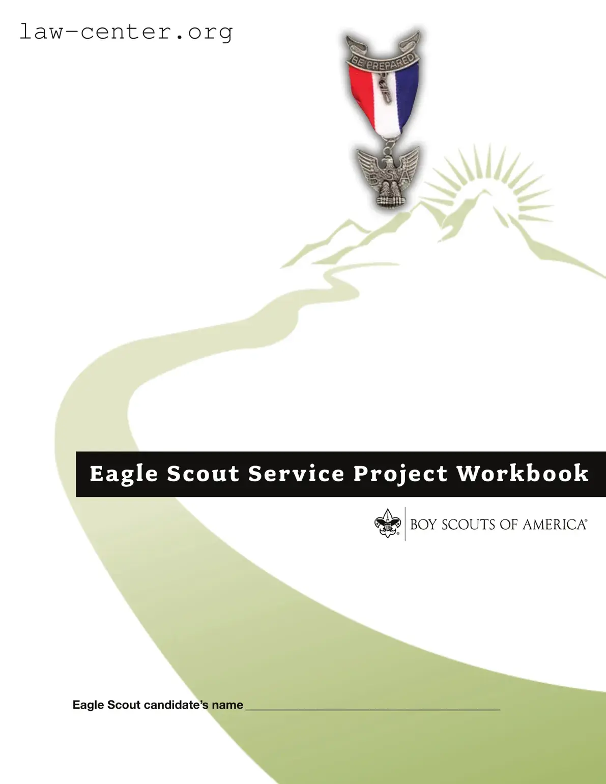 Get Eagle Scout Project Workbook Form