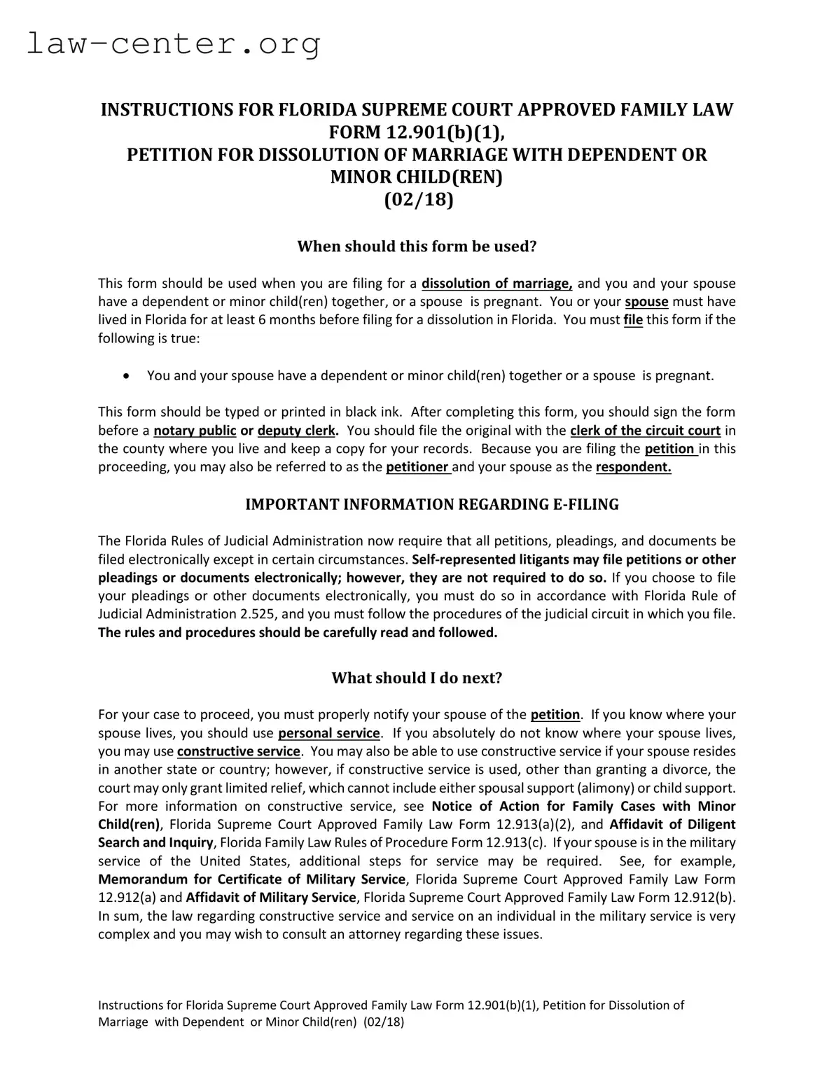 Get Florida Divorce Decree Form