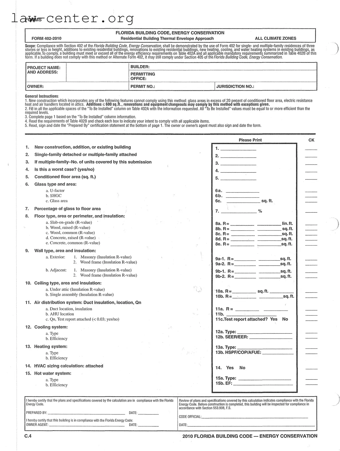 Get Florida Energy Form