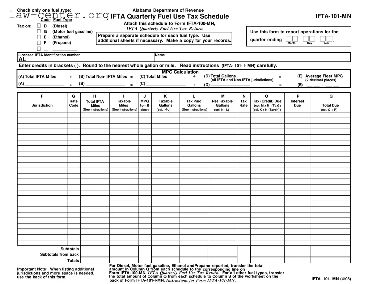 Get Irp Alabama Form