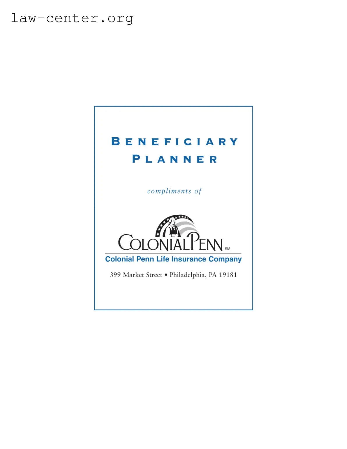 Get Beneficiary Planner Form