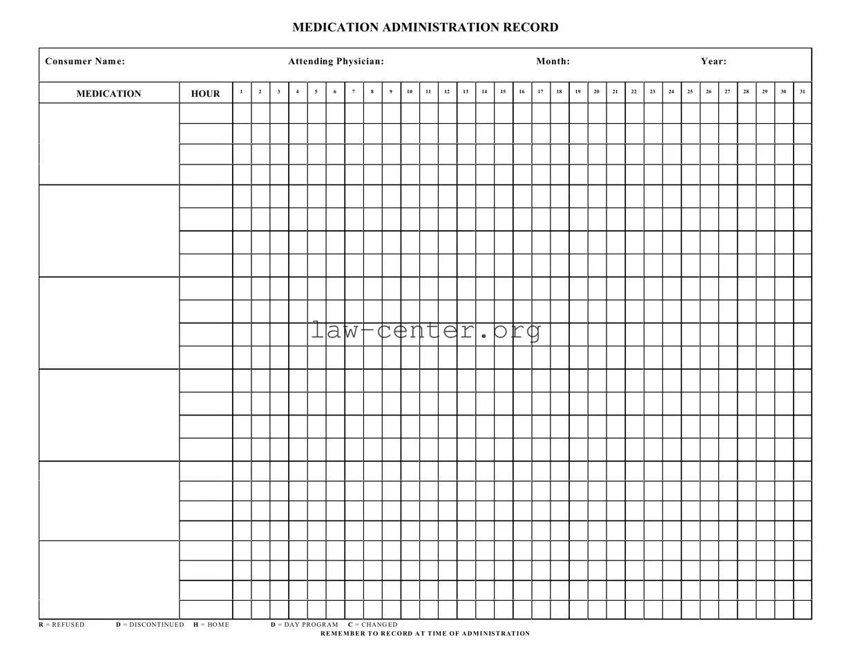 Get Medication Administration Record Sheet Form