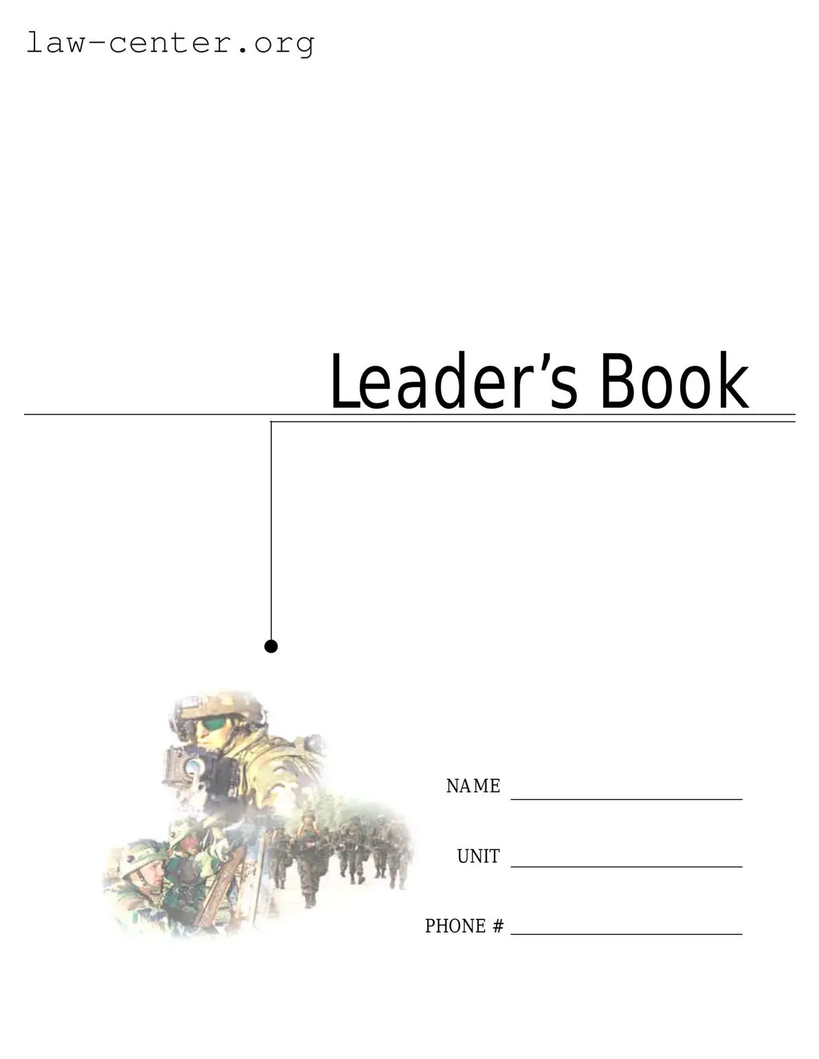 Get Army Leaders Book Form