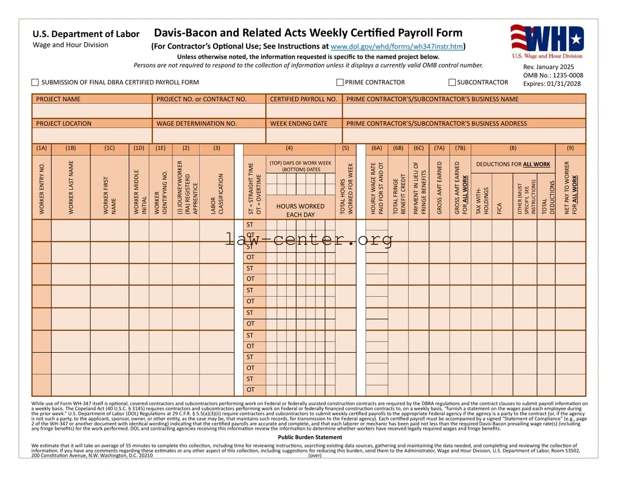 Get U.S. DoL Form