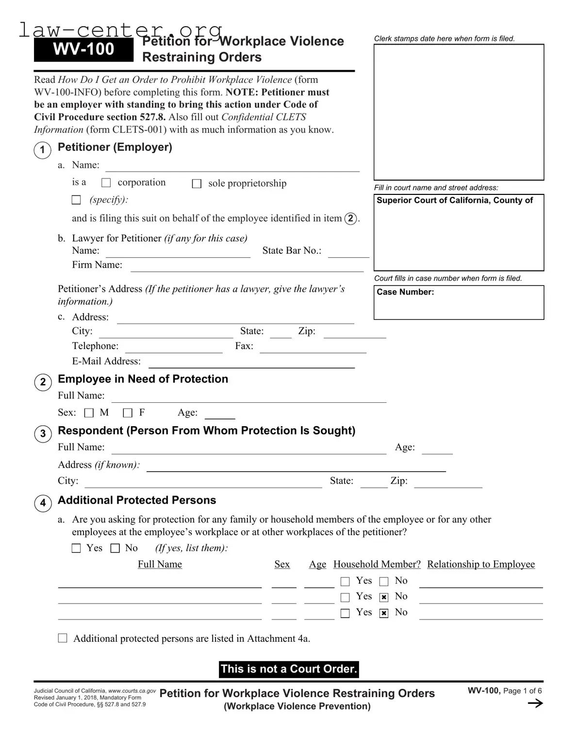 Get California Wv 100 Form